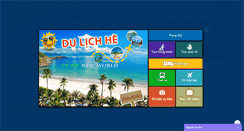 Desktop Screenshot of dulichthegioimoi.com